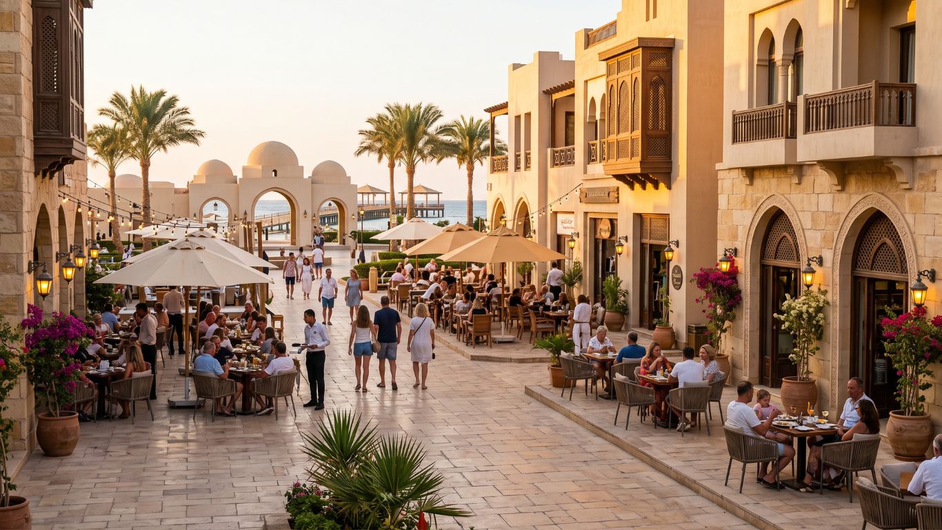 Sahl Hasheesh Old Town, Bay Village and Jamaran compared by lifestyle, apartments, villas, pools and walkability