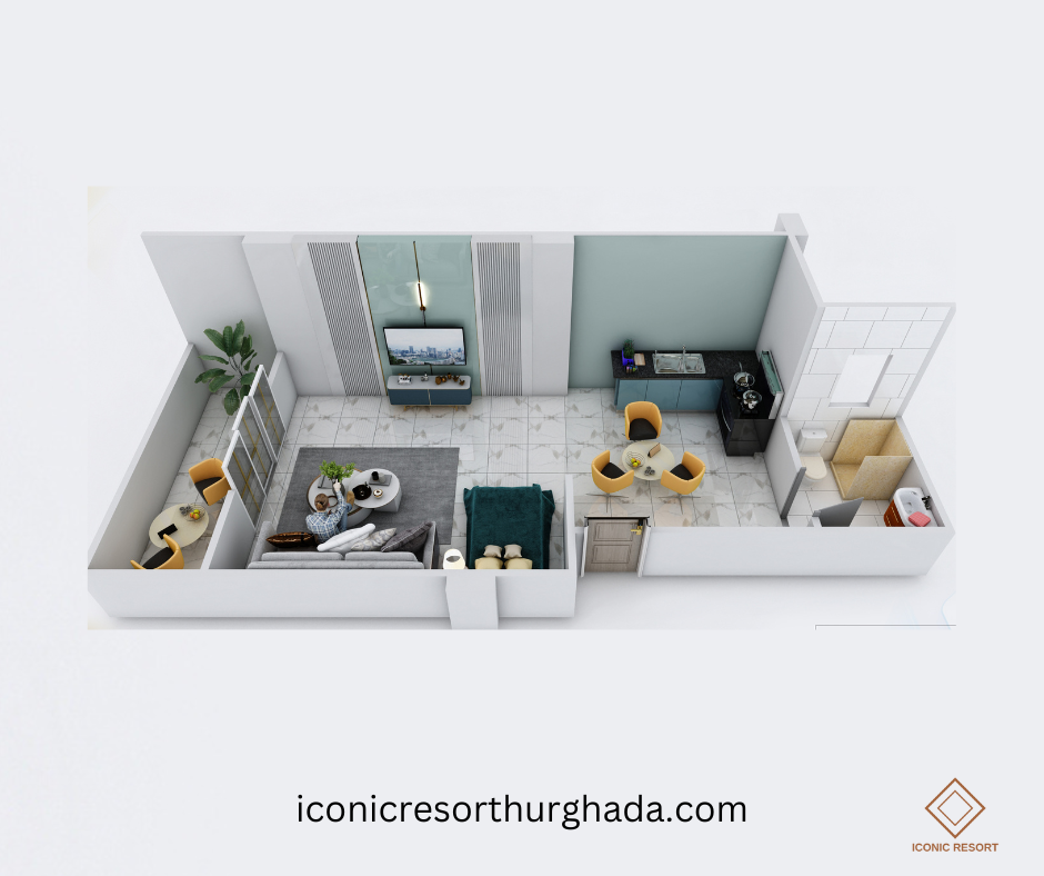 Studio for Sale at Iconic Resort Hurghada – photo 6