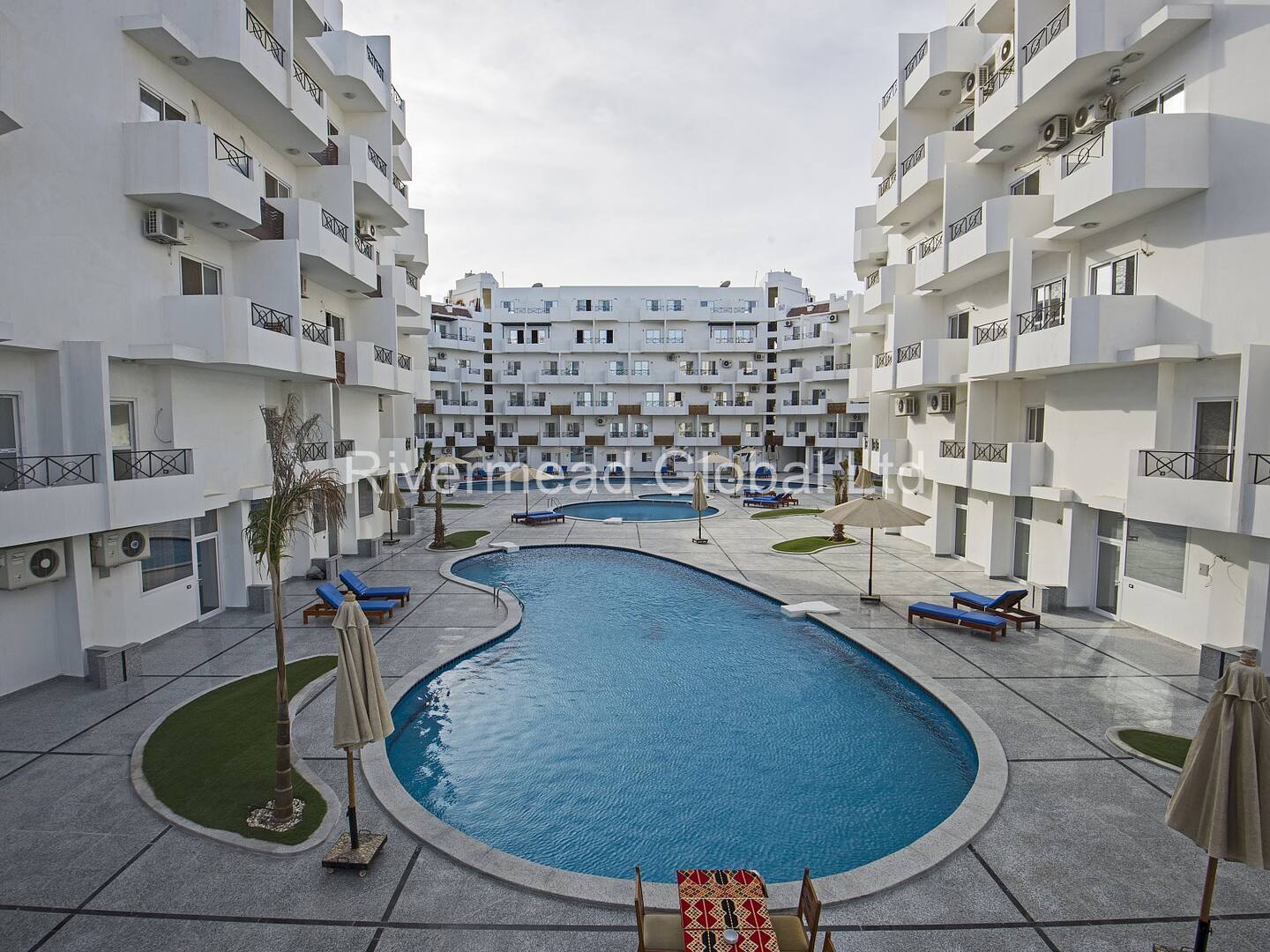 TVP30 Cozy fully furnished pool view studio – TIBA VIEW in Hurghada - 1 Bed Long term