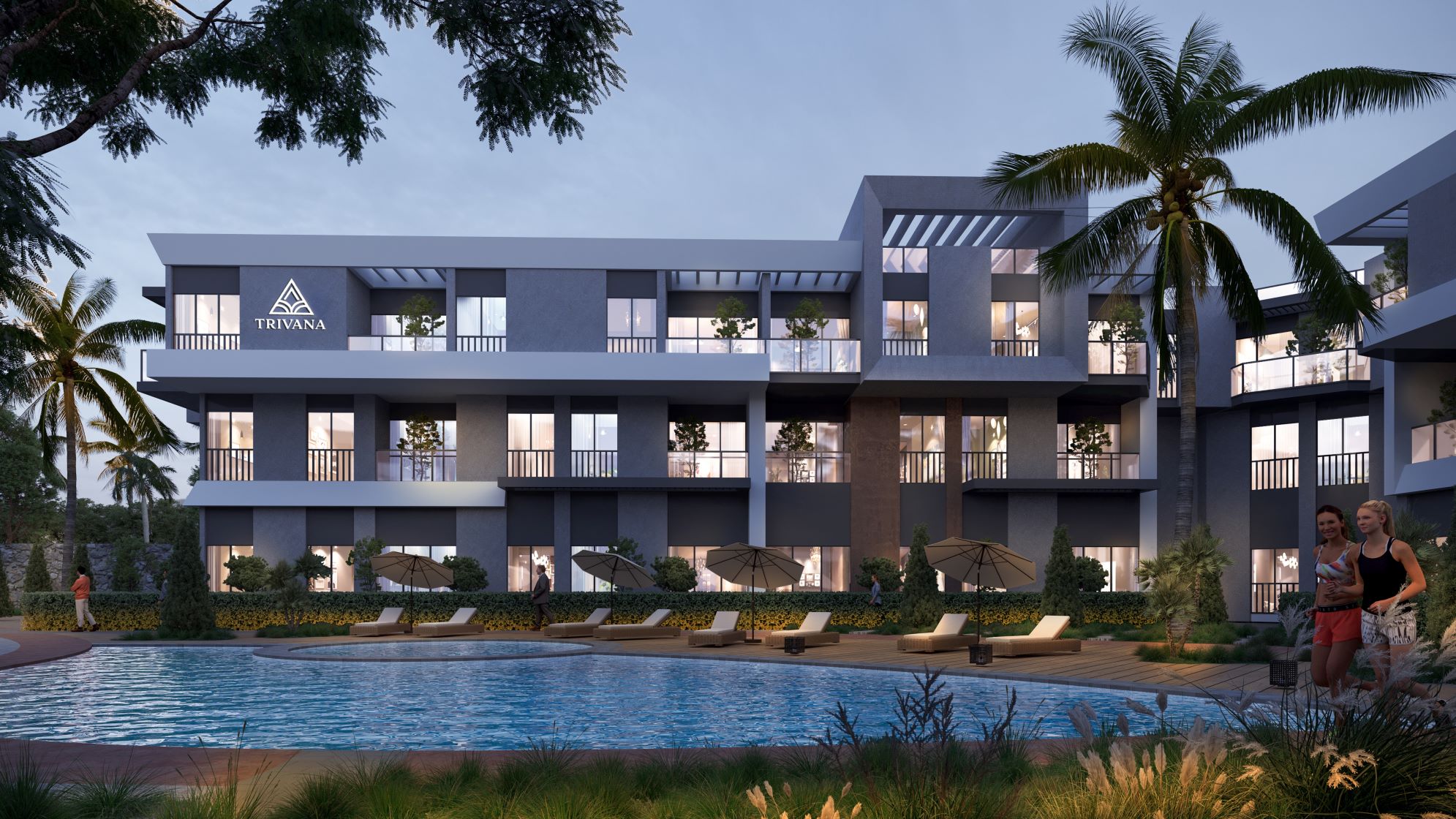 1-Bedroom Garden Apartment for Sale in Trivana Magawish – 64 m² + Garden