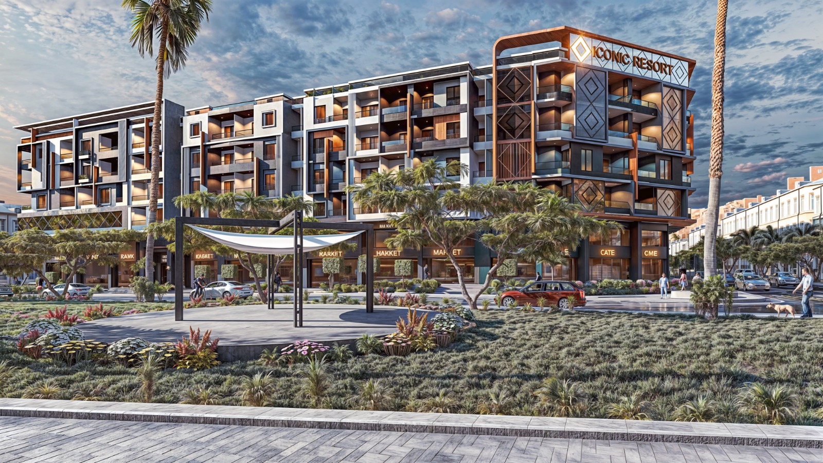 Apartament se 2 ložnicemi na prodej v resortu Iconic Resort Hurghada – 93 m² – fotografie 4