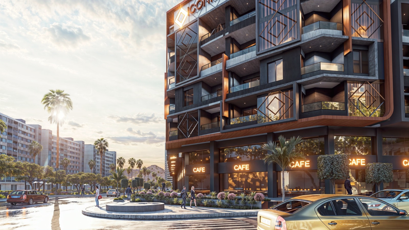 Apartament se 2 ložnicemi na prodej v resortu Iconic Resort Hurghada – 93 m² – fotografie 7
