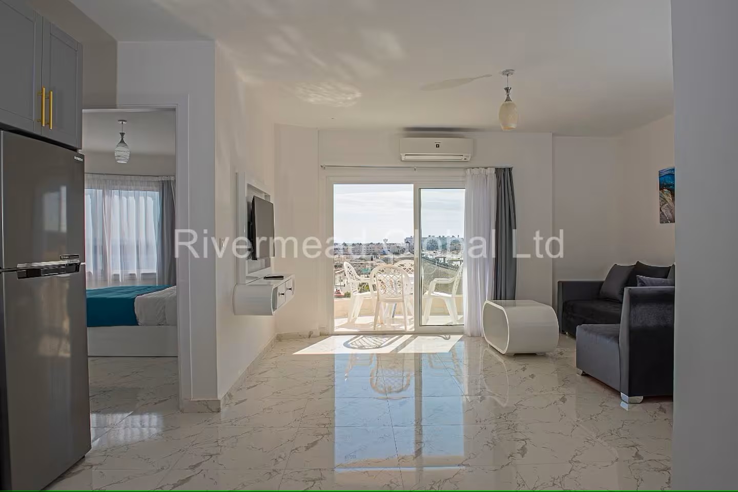 Stunning Sea View Flat in BLUE WHALE in Hurghada - 1 Bed Long term