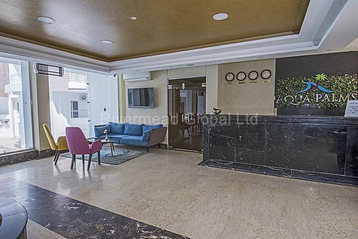 2 bedrooms apartment, with Swim Balcony D103 AP – AQUA PALMS in Hurghada - 2 Bed Long term